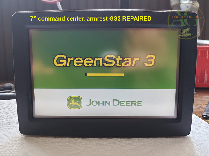 John Deere GS3 Command Center Armrest Secondary 7" LCD and Touchscreen Repair Service