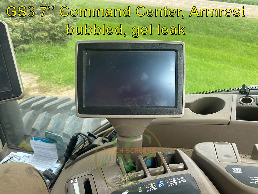 John Deere GS3 Command Center Armrest Secondary 7" LCD and Touchscreen Repair Service