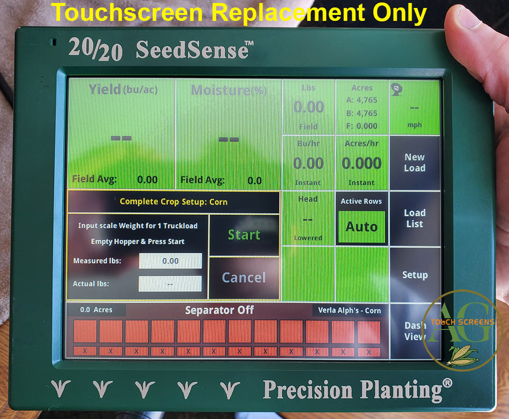 precision planting seed sense Precision Planting 20/20 Touchscreen Replacement Genuine OEM